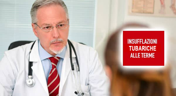 Insufflazioni tubariche alle terme