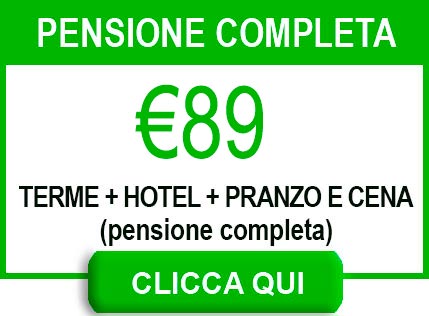 Hotel con pensione completa Terme per anziani