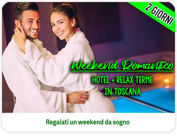 Addio al ROMANTICO terme in Toscana